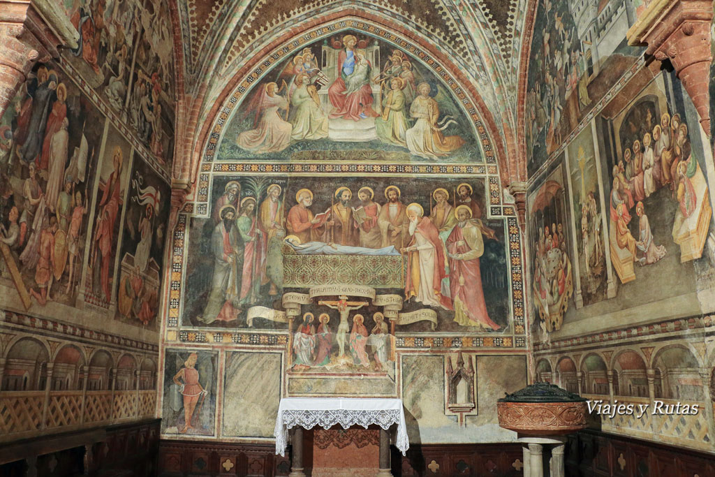 Colegiata de Santa María, Castell'Arquato, Piacenza, Italia
