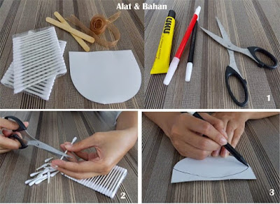 Membuat Kreasi Unik dari Cotton Bud Membuat Kreasi Unik dari Cotton Bud