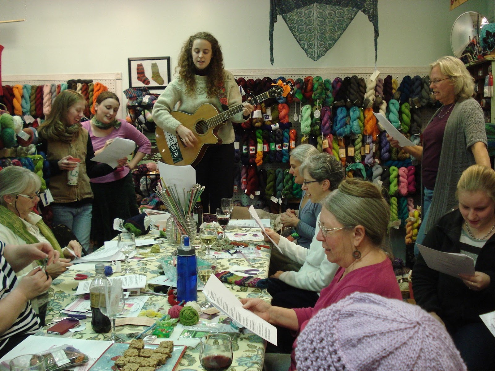 Yarn Garden Littleton, NH Holly Hat Pattern 13 60 Quick Knits
