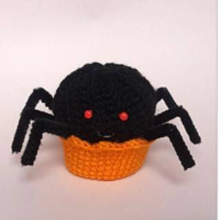 PATRON CUPCAKE ARAÑA AMIGURUMI 21624