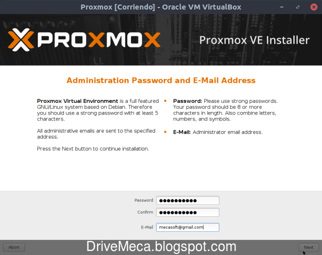 Como instalar Proxmox VE