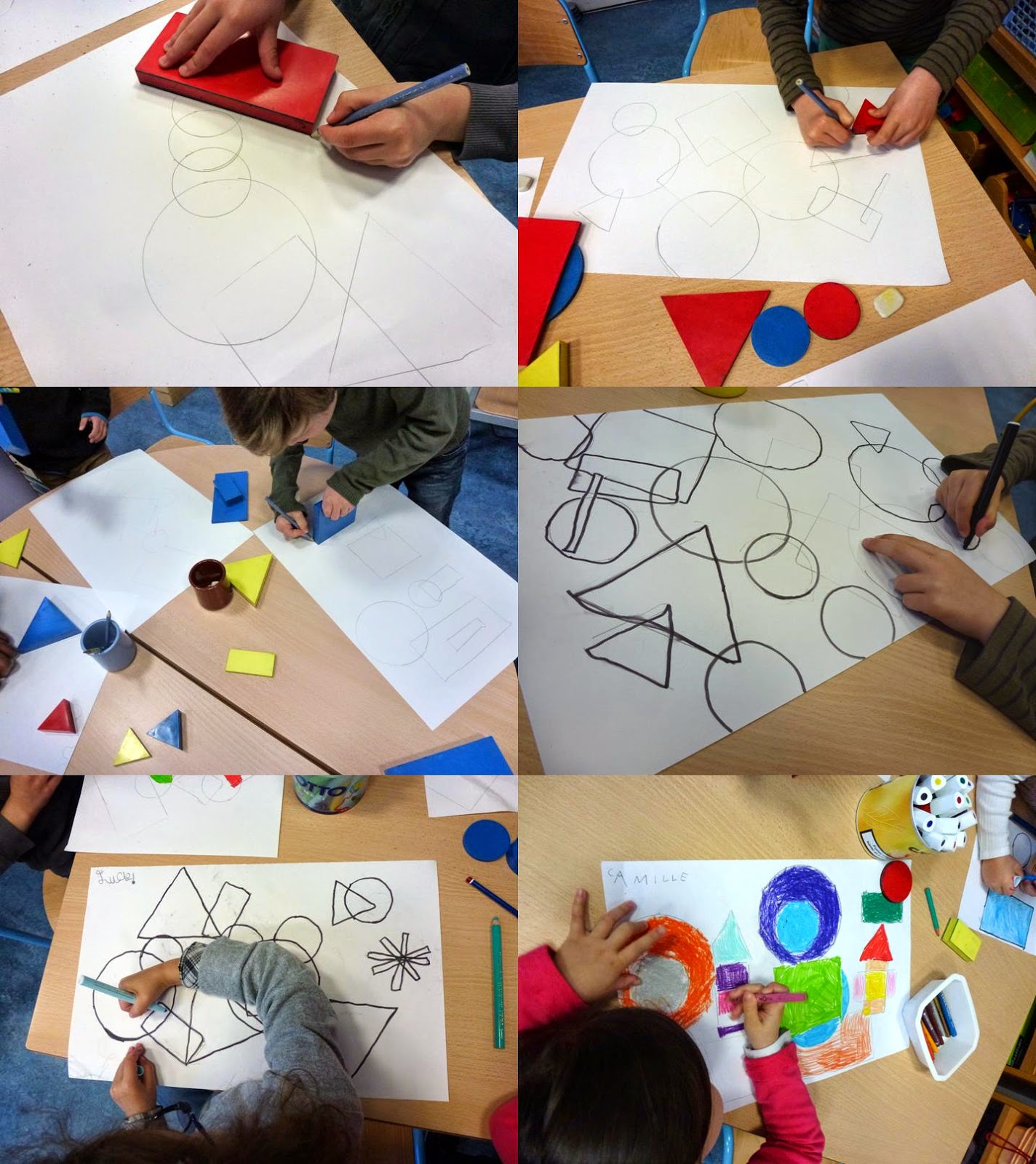 laclassedefrederique: Formes gabarits