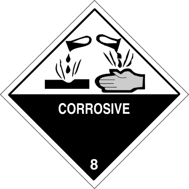 Какому классу опасности относятся едкие коррозионные вещества. Коррозионные вещества. Знак опасности коррозионные вещества. Класс 8 коррозионные вещества. Едкое коррозионное.