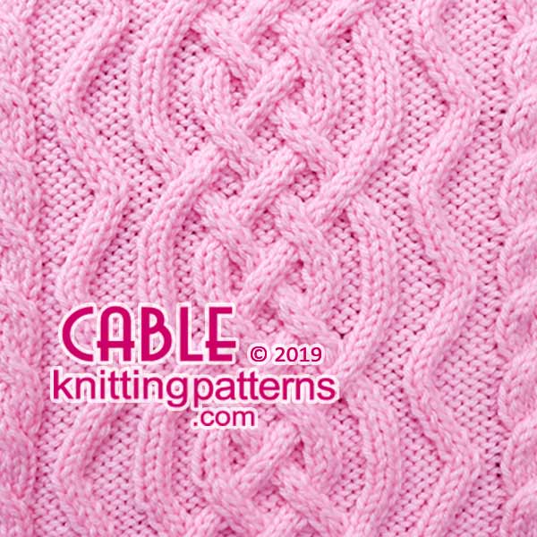 Knitted Cables. Free pattern #knitcable