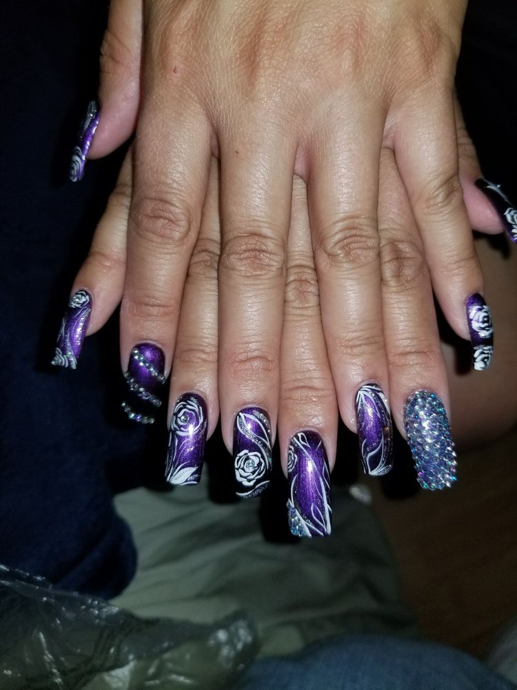 Gorgeous Purple Nails