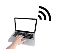 laptop wireless signal Internet