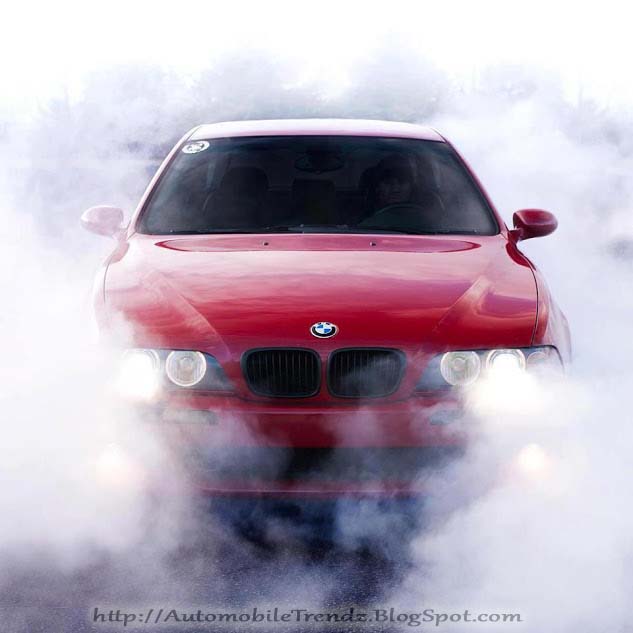 BMW E39 Burnout