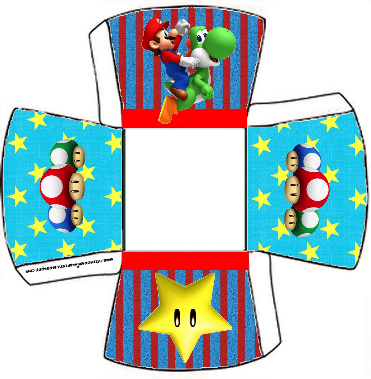 Cajitas Imprimibles De Super Mario Bros Ideas Y Material Gratis Para