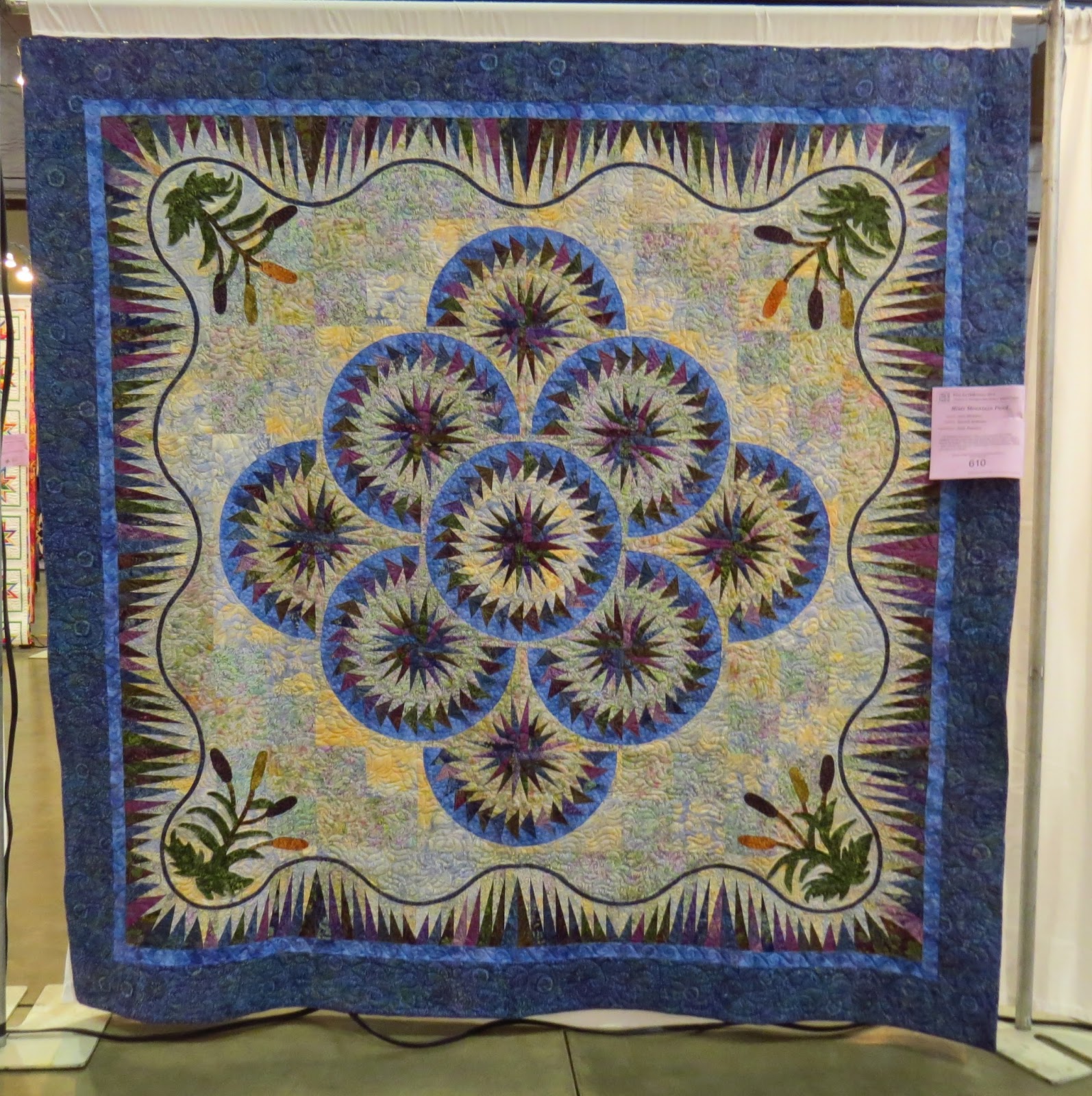 Natalia's Fine Needlework Washington State Quilt Show 2015