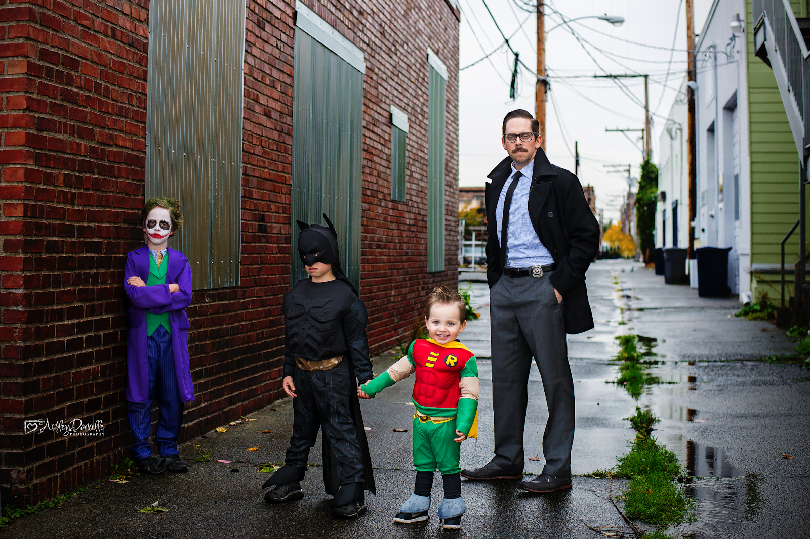 Ashley Danielle Photography {blog} My Family Batman Family Halloween