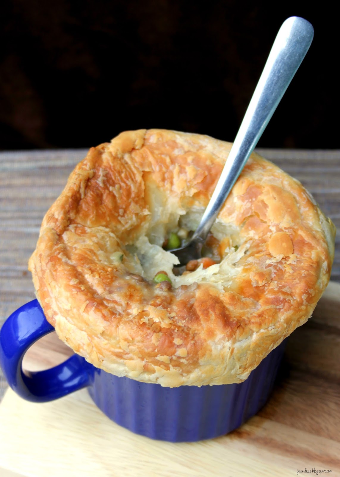 Jo and Sue Vegetarian Mushroom and Lentil Pot Pie