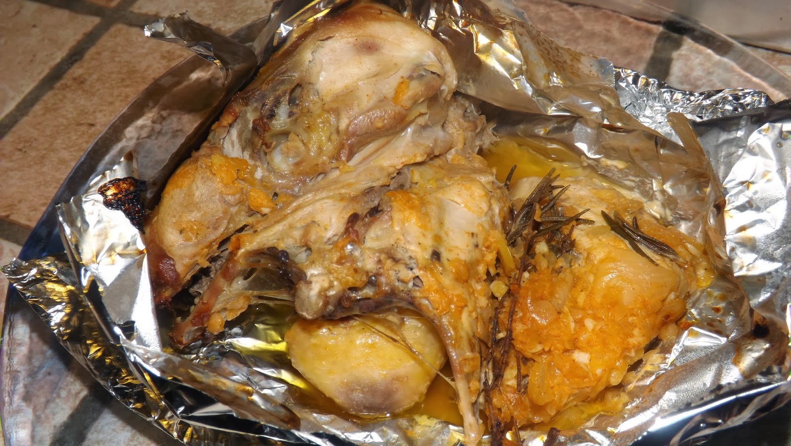 Toi et Moi en cuisine !: Poulet en papillotes aux herbes de Provence