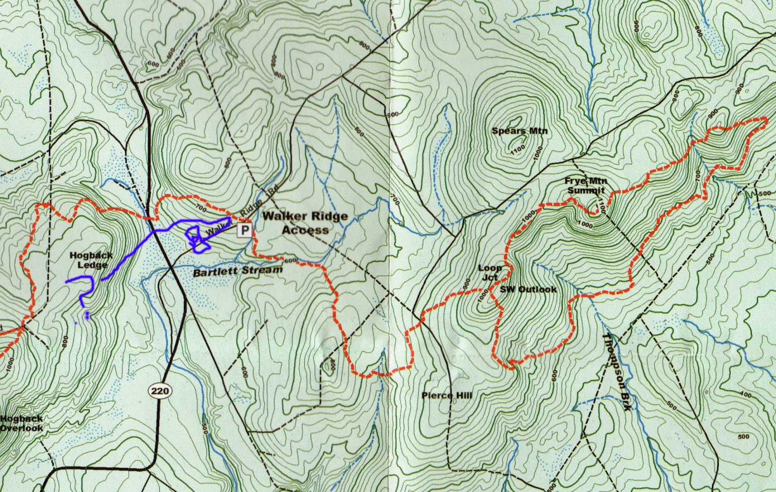 Hiking in Maine with Kelley 2/27/15 Snowmobile Trail Near Frye Mountain