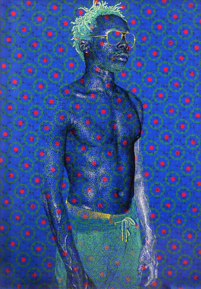 Evans Mbugua Мозаичный фон и графические узоры. Evans Mbugua