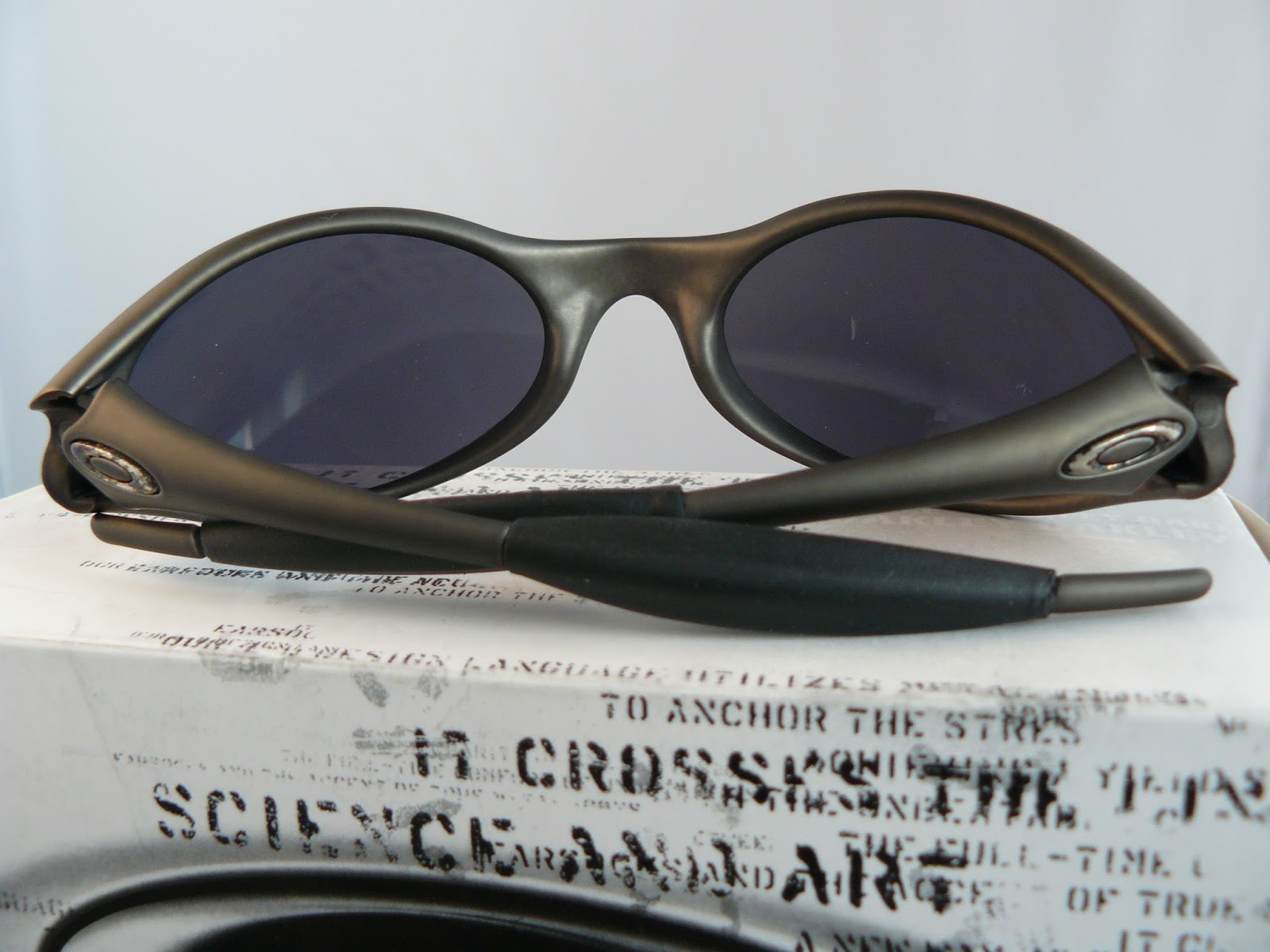 Oakleyforsale Oakley Eye Jacket, FMJ 45mm, Black Iridium