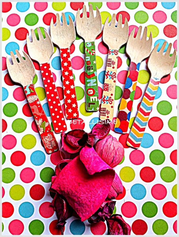 tenedores de Navidad