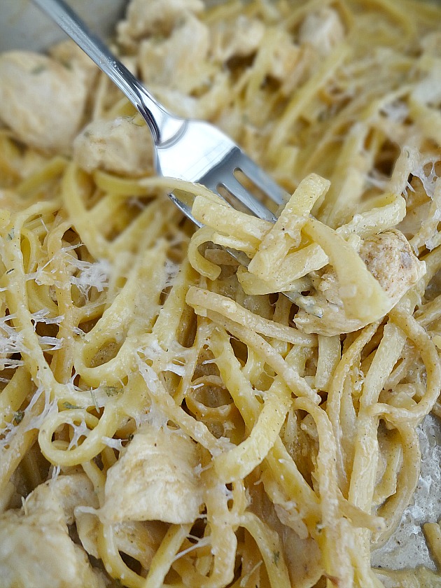 The Cooking Actress One Pot Cajun Chicken Alfredo