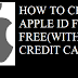 How to create an Apple ID For Free (without a credit card )