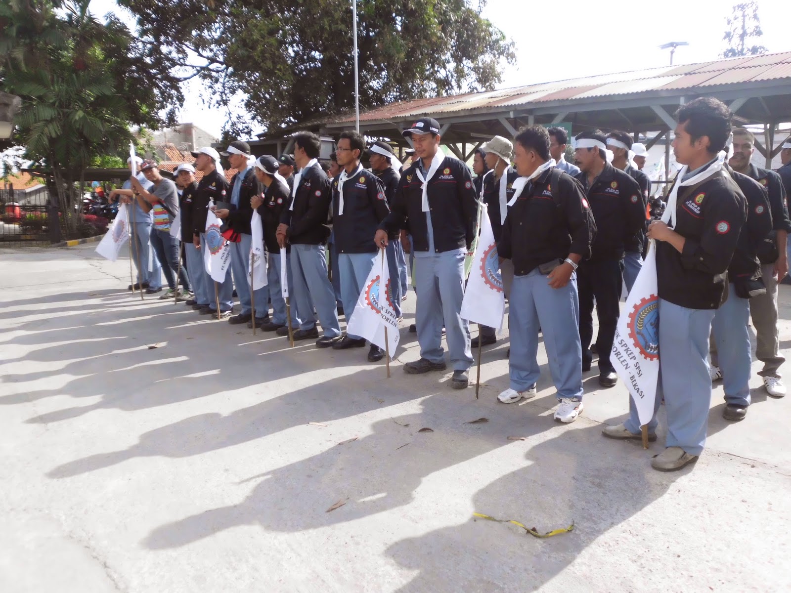 PUK SPKEP SPSI PT INDOPORLEN BEKASI Laskar Semut Hitam