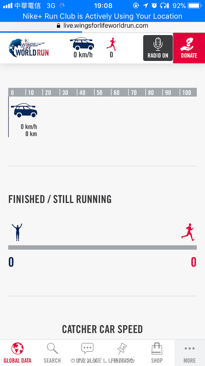 運動見聞｜參加 App Run 使用心得：Wings for Life World Run App 2018 KO 心享食旅攝｜在豐盛喜悅的路上