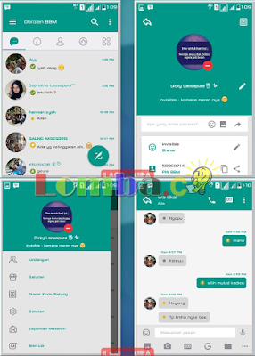 BBM Mod Teal Grey Theme Reborn by Dicky v3.2.0.6 Apk BBM Mod Teal Grey Theme Reborn by Dicky v3.2.0.6 Apk