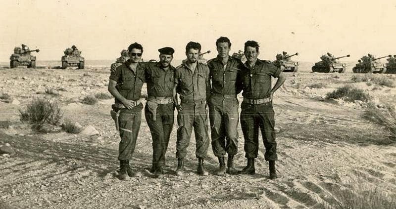 IDF Sherman platoon pre 1967