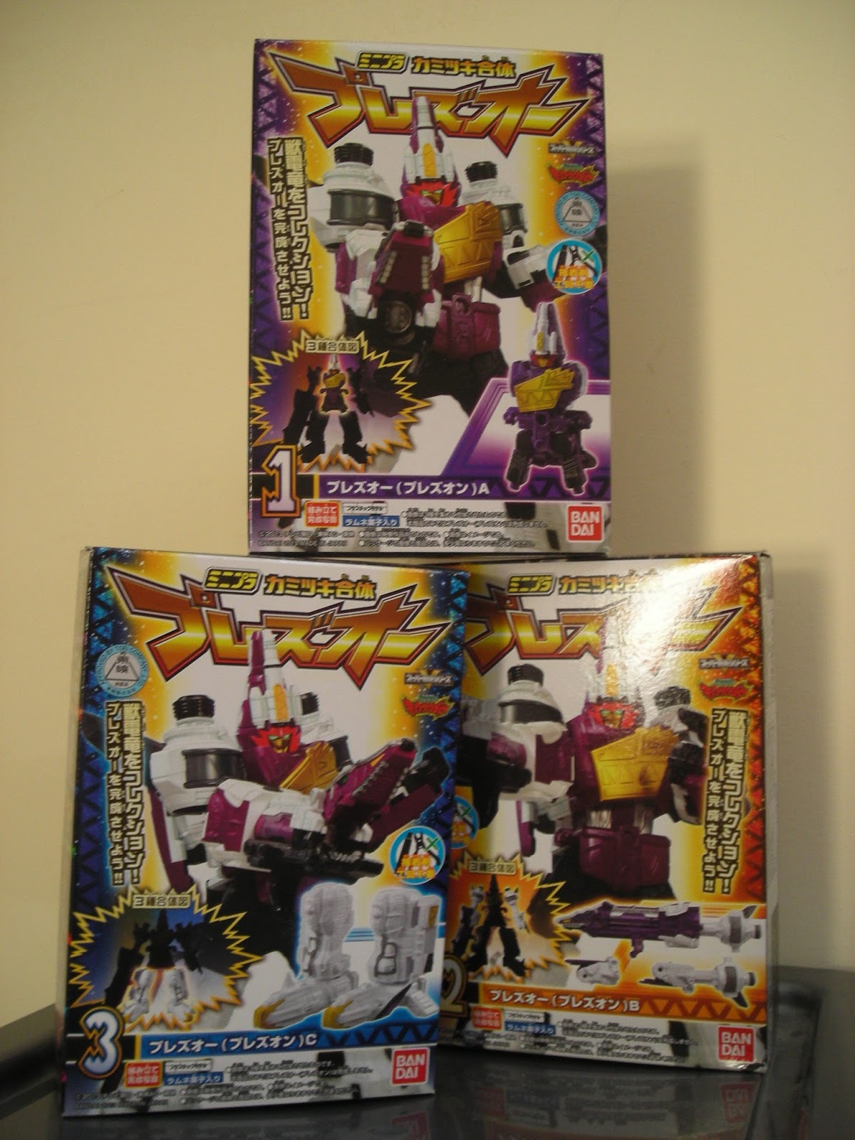 My Shiny Toy Robots: Toybox REVIEW: Zyuden Sentai Kyoryuger Minipla PlezuOh
