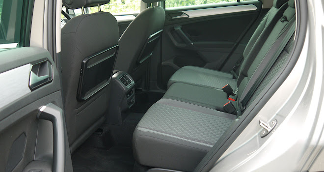 Volkswagen Tiguan rear interior
