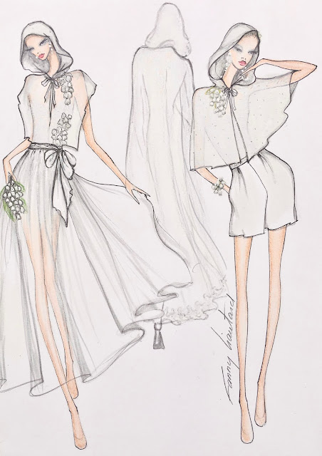 FANNY LIAUTARD créateur robe de mariée Paris fanny liautard collection capes de mariage paris