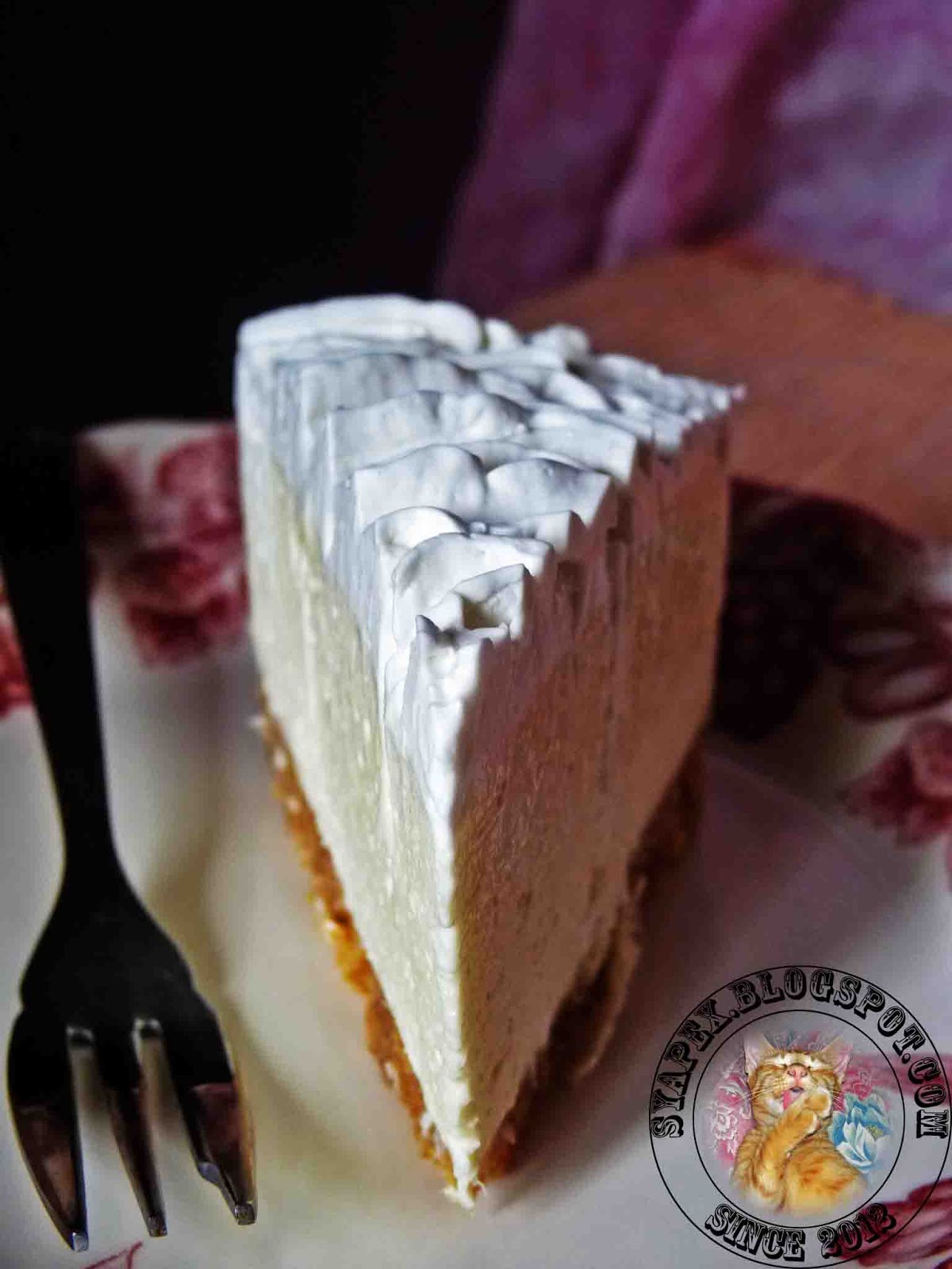 Syapex kitchen: Chilled Durian Cheesecake