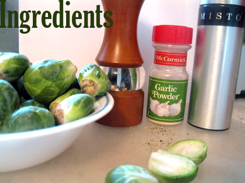 Amy's Nutritarian Kitchen: Roasted Brussels Sprouts