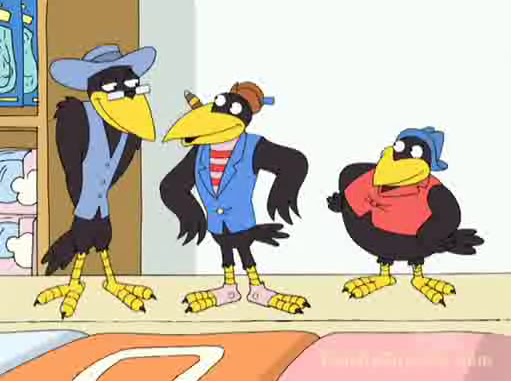 Crow Cartoon Characters