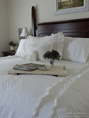 Let s Add Sprinkles: Shabby Chic White Bedding