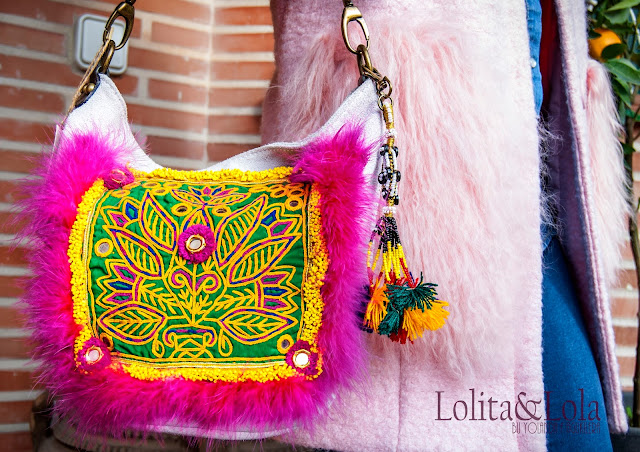 bolso handbag boho chic plumas moda complementos fashion lolitaylola bolso handbag boho chic plumas moda complementos fashion lolitaylola