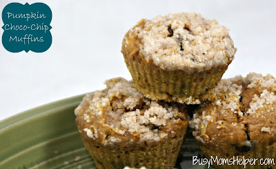 Pumpkin Choco-Chip Muffins