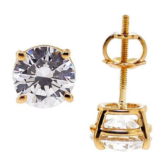 Gold Screw Back Earrings Screw Back Earrings