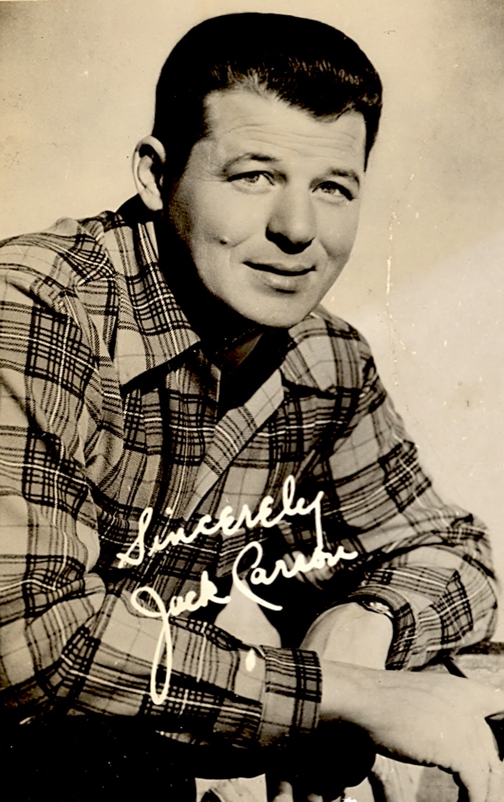 The Museum of the San Fernando Valley JACK CARSON WAS A MUCH LOVED