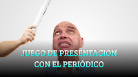 JUEGO DE PRESENTACIÓN CON EL PERIÓDICO