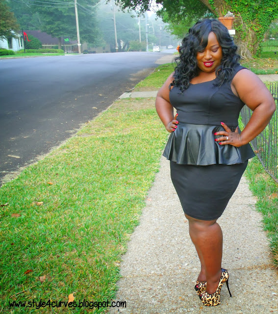 Style 4 Curves --For the Curvy Confident Woman: Black & Leather