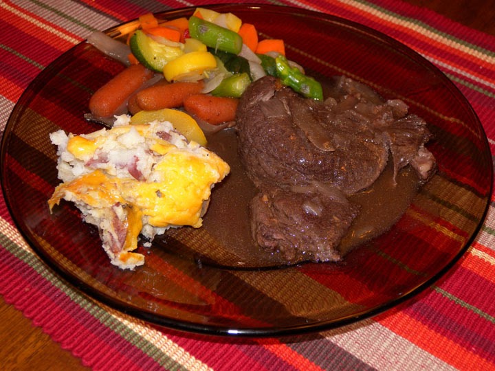 Image of a perfectly cooked 7-Bone Steak