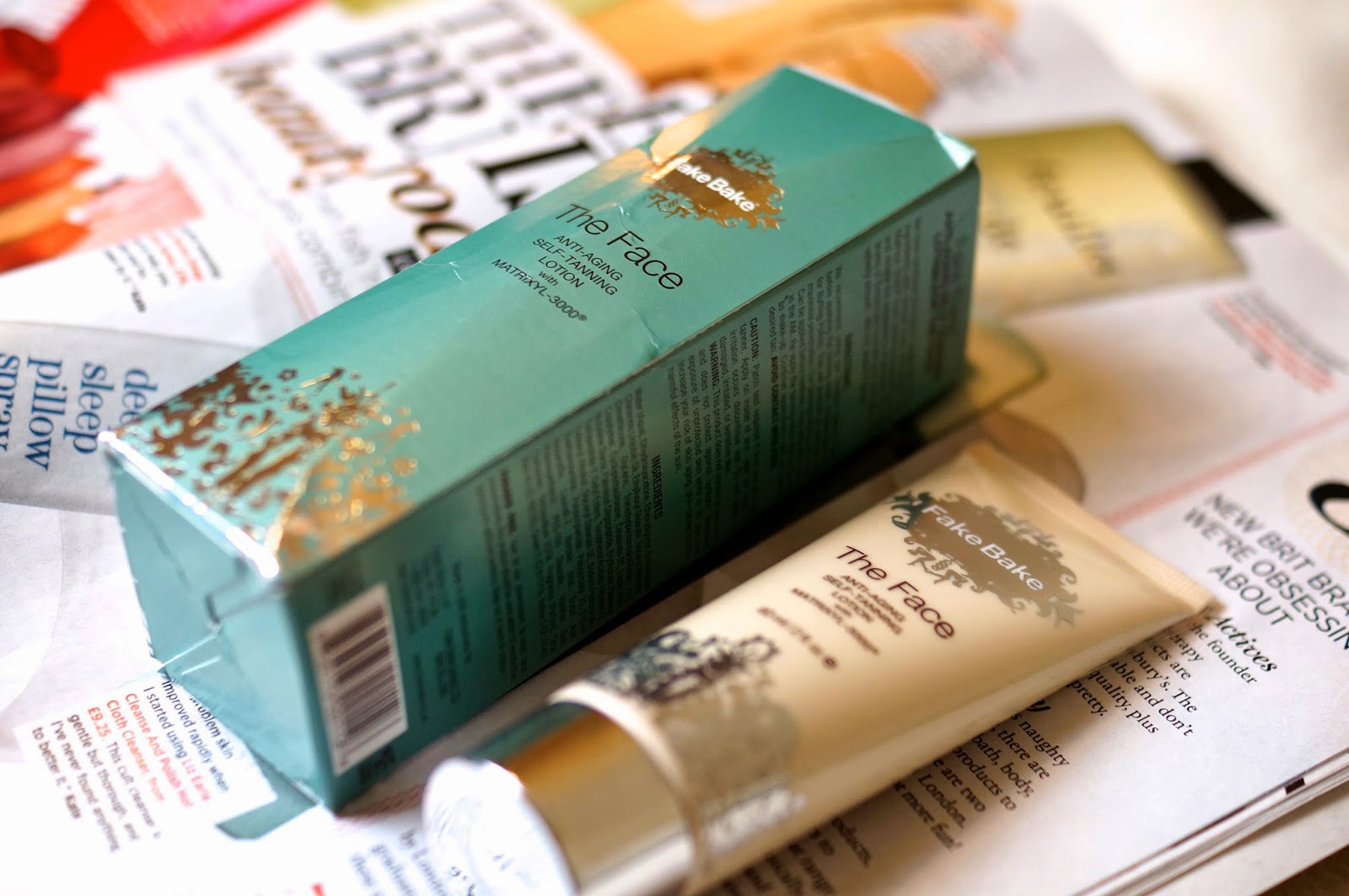 Emtalks: Fake Bake The Face Self-Tanning Lotion Review