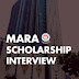 MARA Scholarship Interview Experience