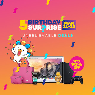 Lazada 5th Year Anniversary FLASH SALE HIGHLIGHTS