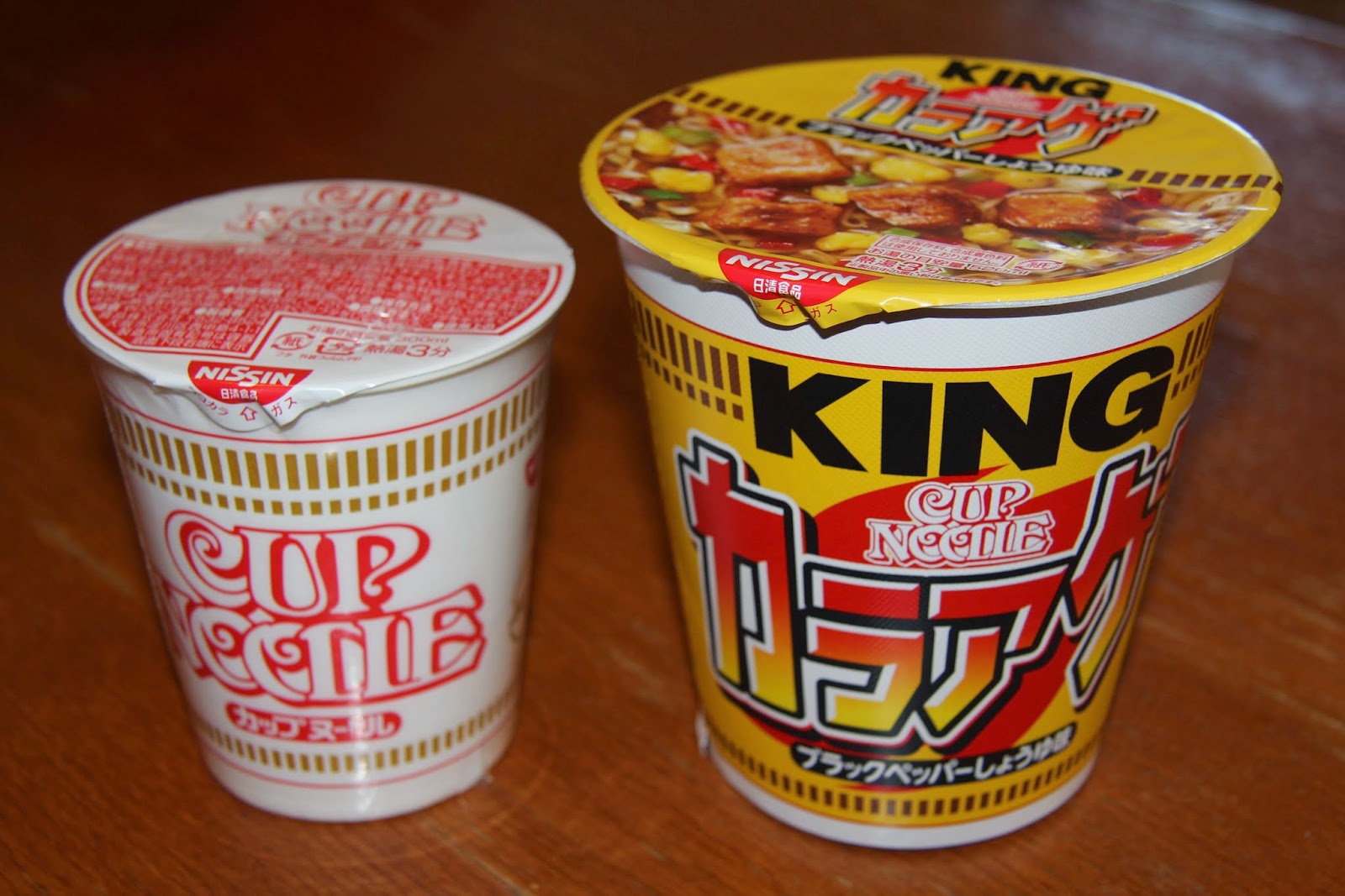 Nissin King Cup Noodle Chicken Karaage Tastes Great