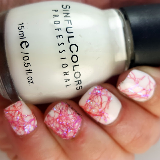 Laser Lace Nail Art - Lustrous Lacquer