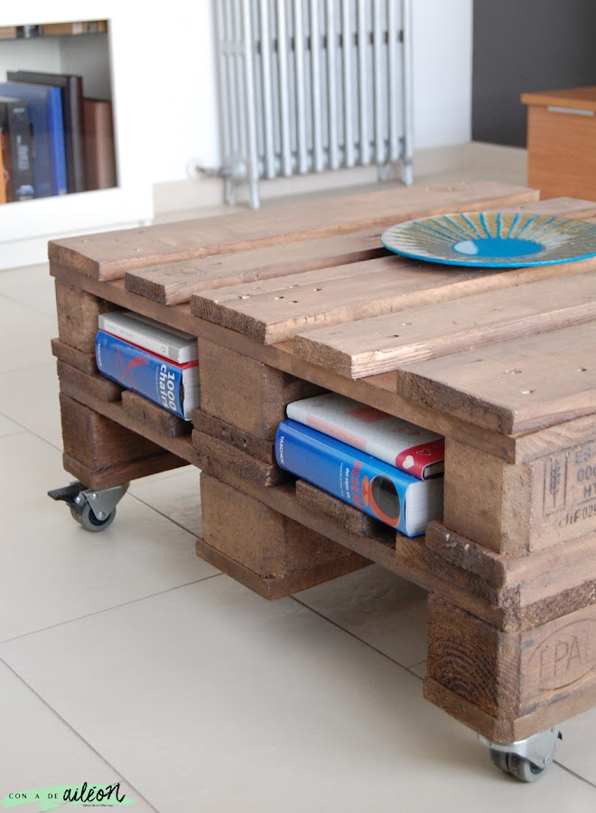 mesa palet diy reciclada