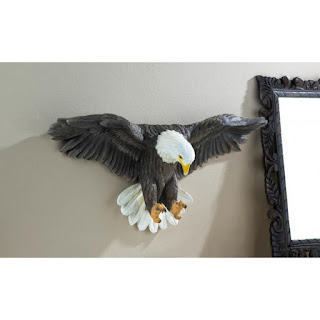 Soaring Bald Eagle Wall Sculpture - Giftspiration