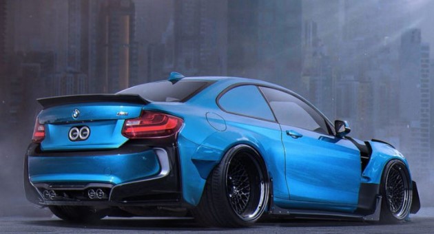 BMW M2 Coupe i8 Body Kit Virtual Tuning BMW M2 Coupe i8 Body Kit Virtual Tuning