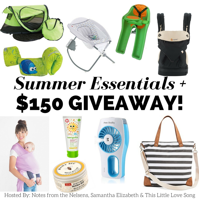 summer essentials for baby
