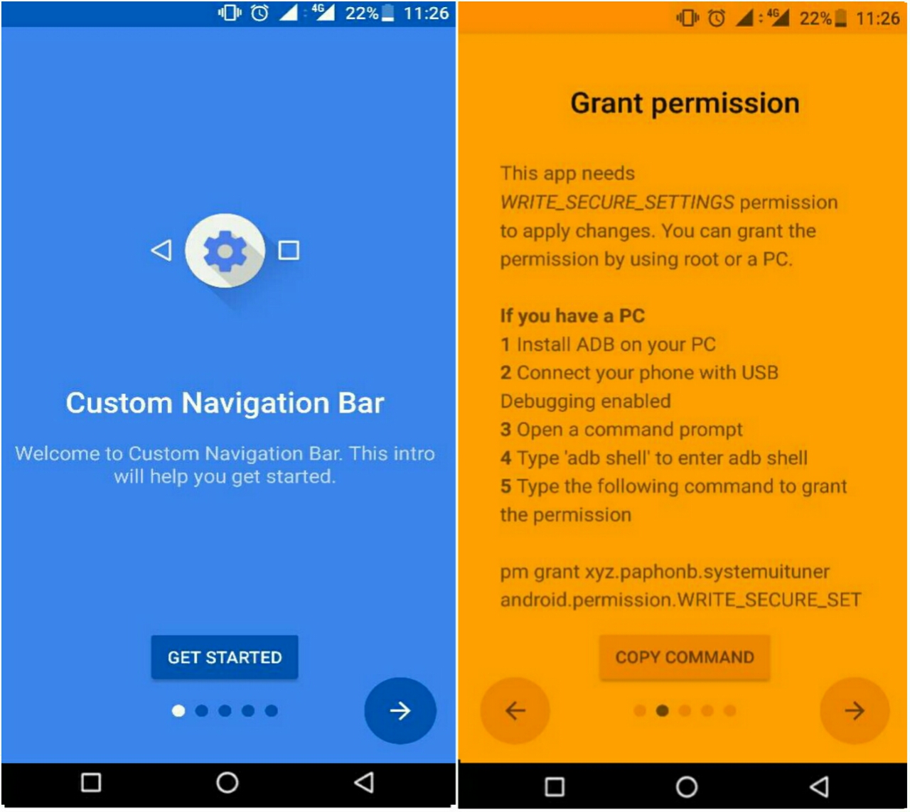 Adb grant permission. Navigation Bar Android. App navigation Bar. Custom navigation Bar. ADB Shell PM Grant com.Draco.Resolution Changer Android.permission.write_secure_settings.